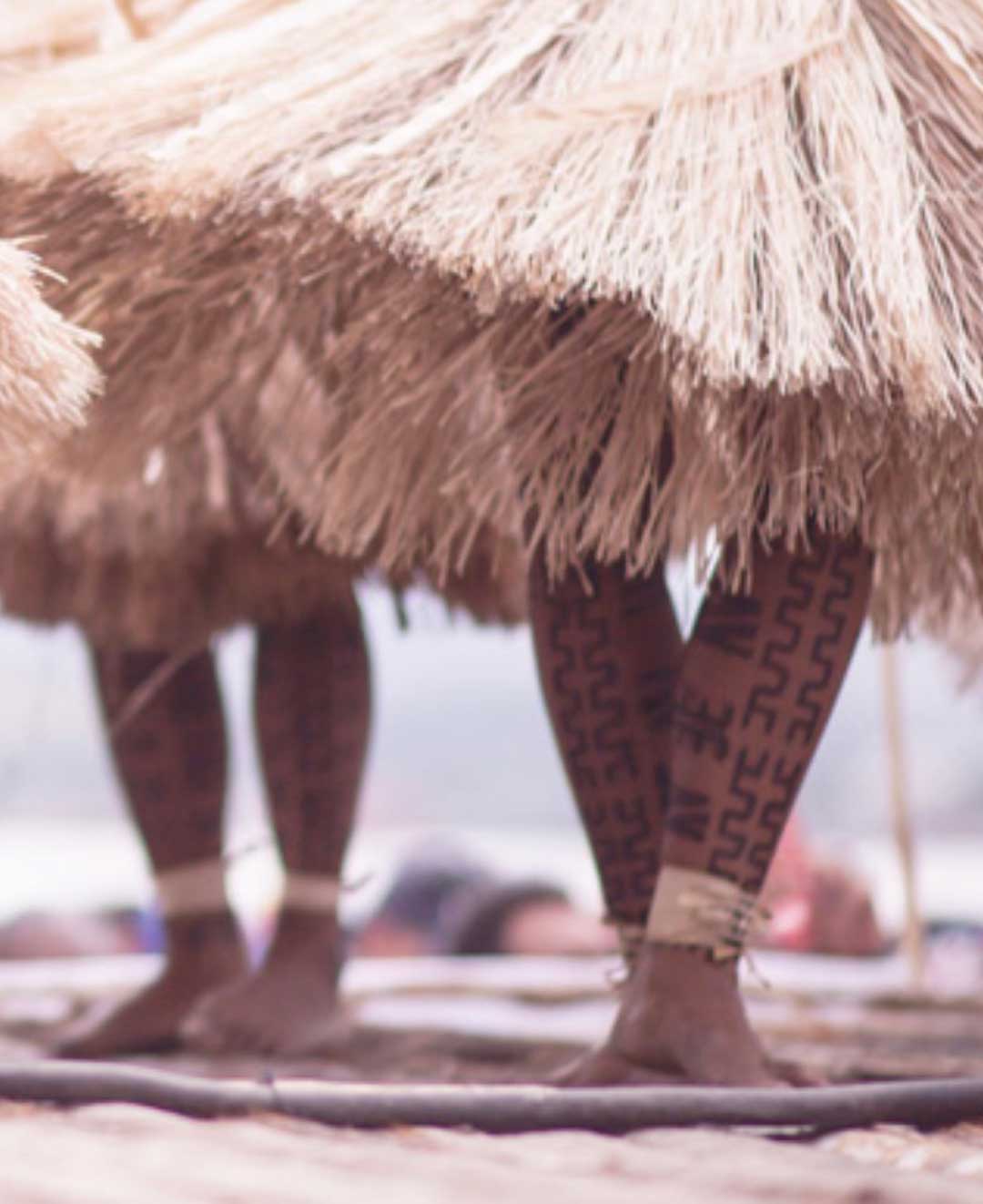 Dancers at Hiri Moale festical in Port Moresby by Robert Weber