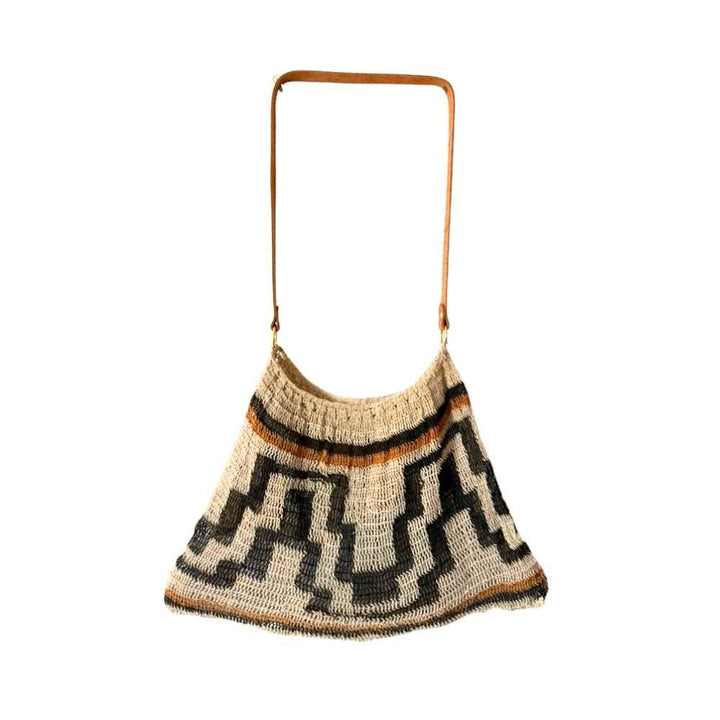 Leather Strap Kamanimbit Bilum L-12-12-25-13