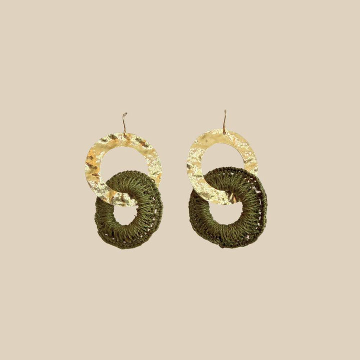 Green Single Hoops