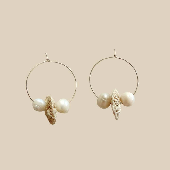 Pearl Hoops