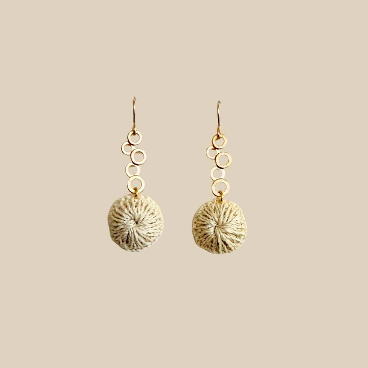 Natural Bubble Earring