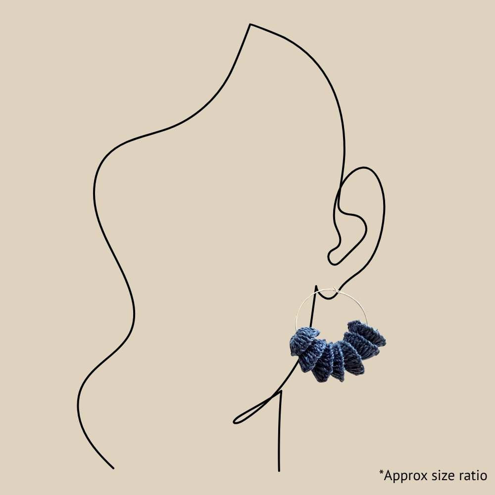 Blue Lewa Earrings