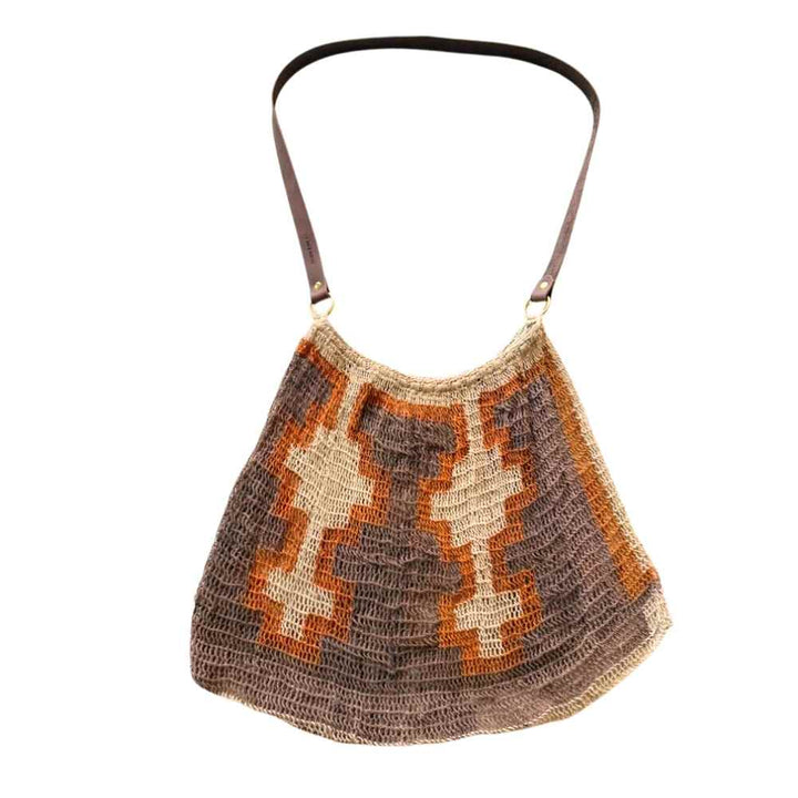 Leather Strap Kamanimbit Bilum L-12-12-25-12