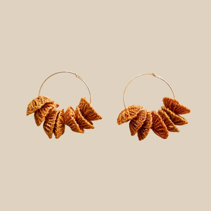 Rust Lewa Earrings