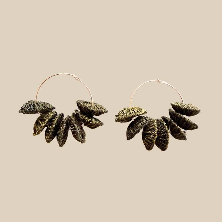 Green Lewa Earrings