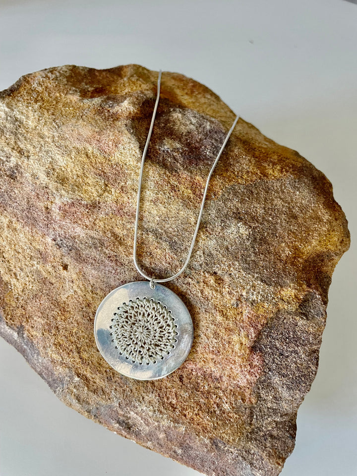 Sterling Silver Sphere Necklace - Second