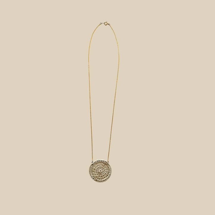 Centre Disc Necklace