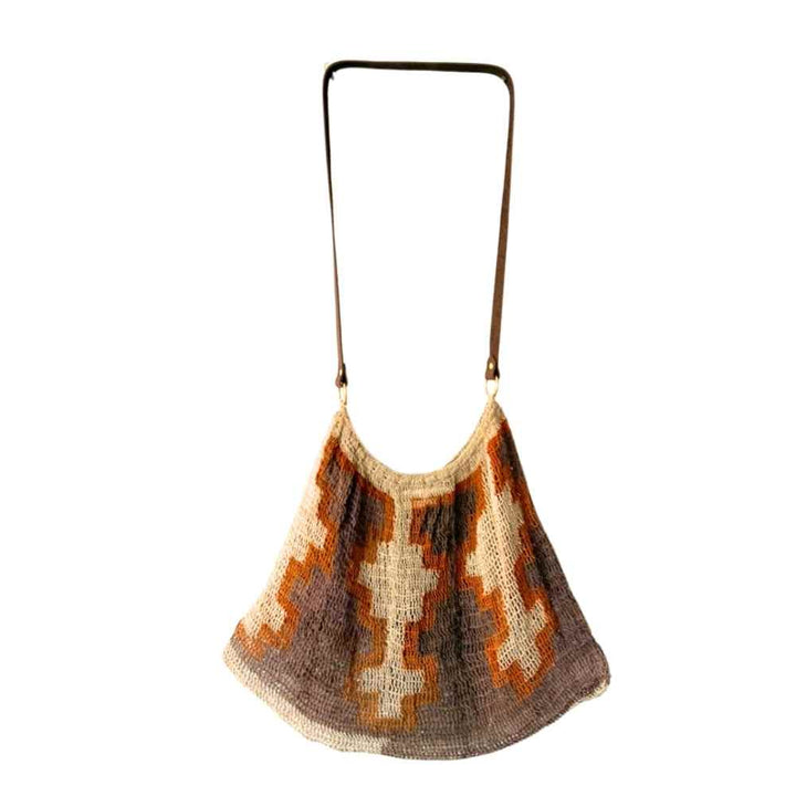 Leather Strap Kamanimbit Bilum L-12-12-25-12