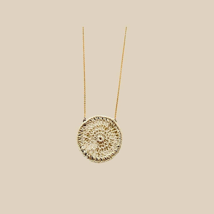 Centre Disc Necklace