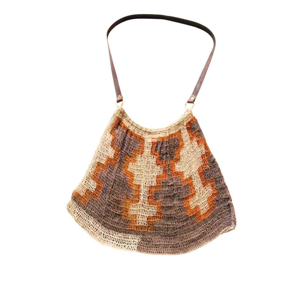 Leather Strap Kamanimbit Bilum L-12-12-25-12