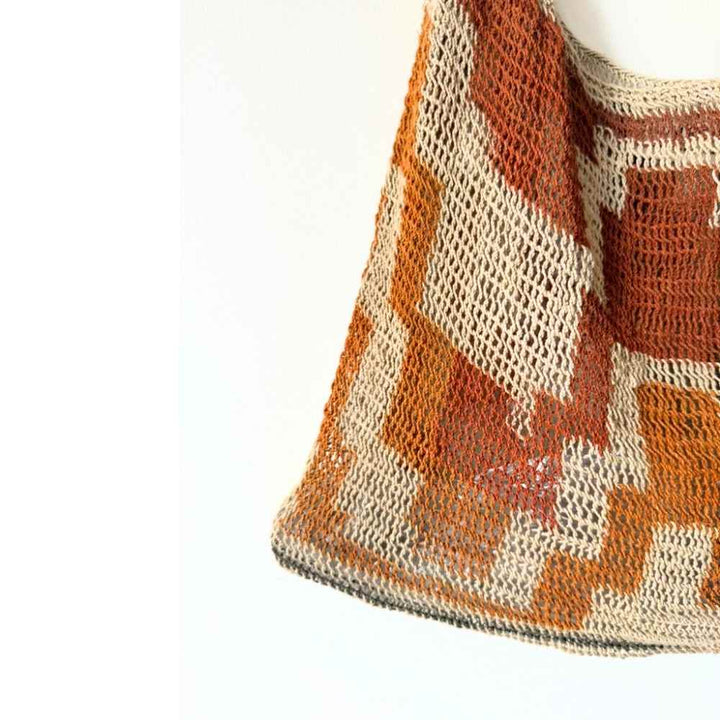 Leather Strap Kamanimbit Bilum L-12-12-25-09