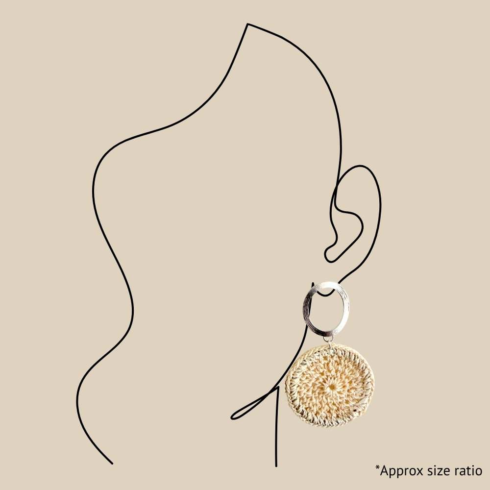 Polo Disc Earrings