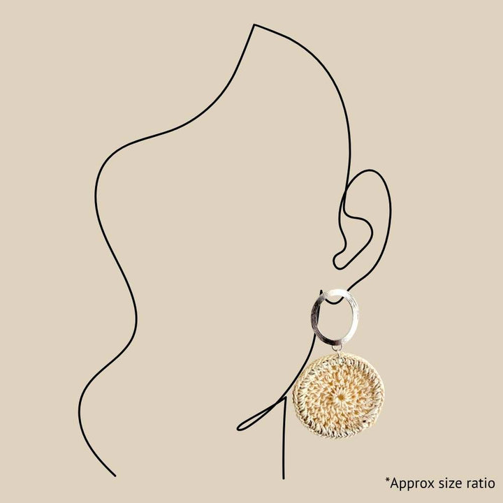 Polo Disc Earrings