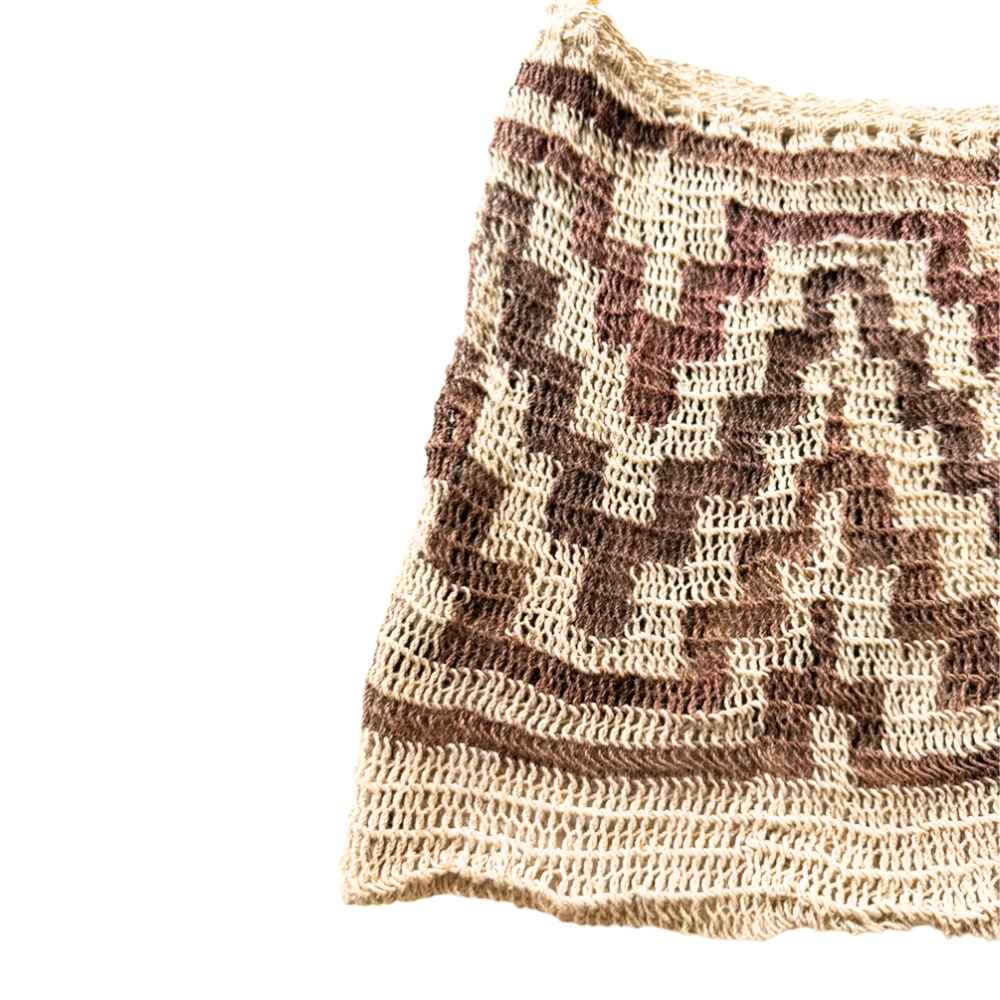 Leather Strap Kamanimbit Bilum L-12-12-25-19