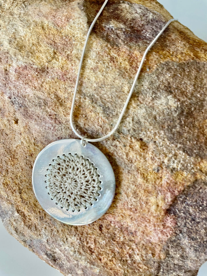 Sterling Silver Sphere Necklace - Second