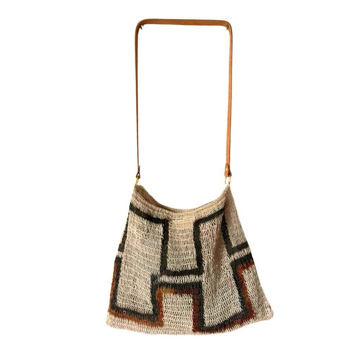 Leather Strap Kamanimbit Bilum L-12-12-25-11