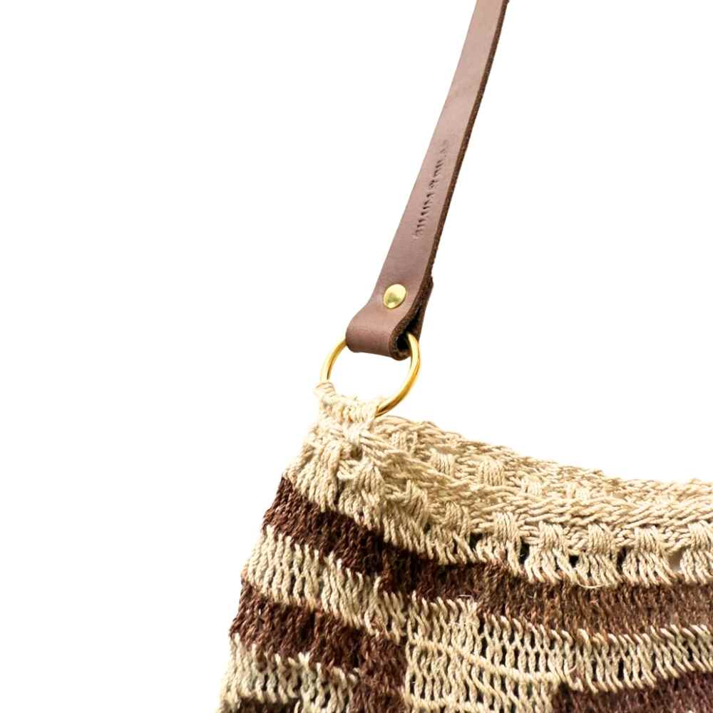 Leather Strap Kamanimbit Bilum L-12-12-25-19