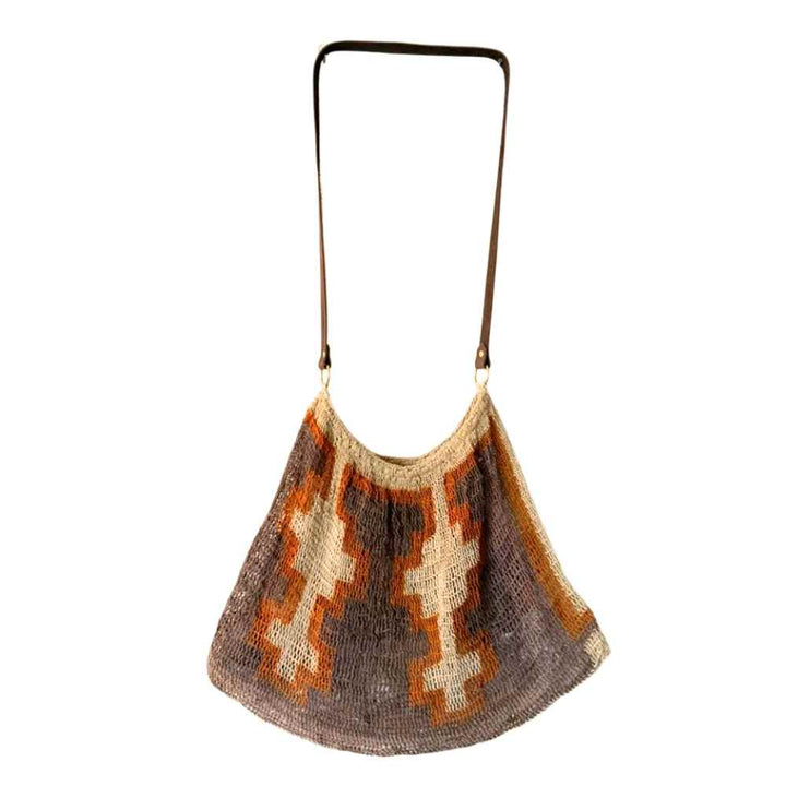 Leather Strap Kamanimbit Bilum L-12-12-25-12