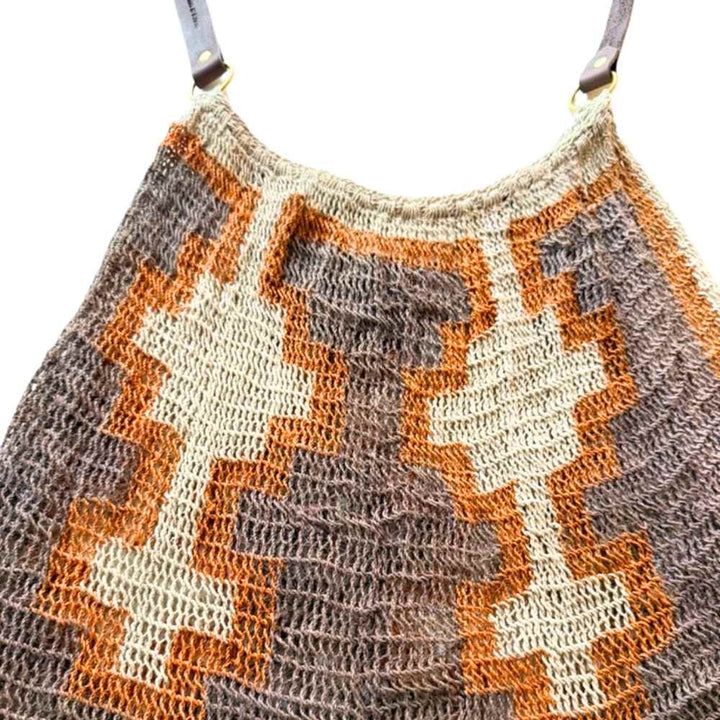 Leather Strap Kamanimbit Bilum L-12-12-25-12