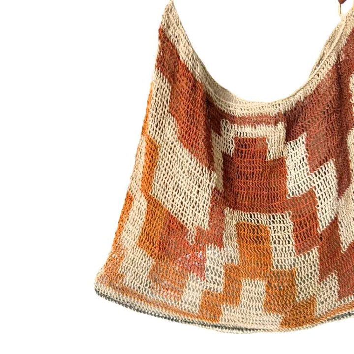 Leather Strap Kamanimbit Bilum L-12-12-25-09