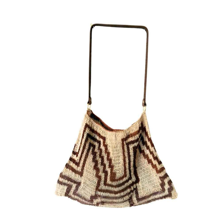 Leather Strap Kamanimbit Bilum L-12-12-25-18