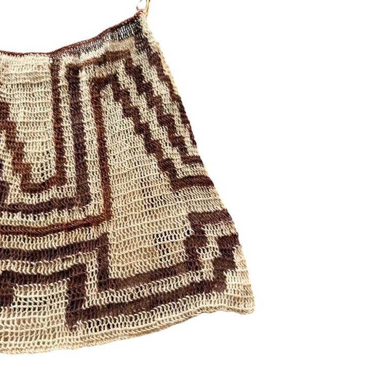 Leather Strap Kamanimbit Bilum L-12-12-25-18