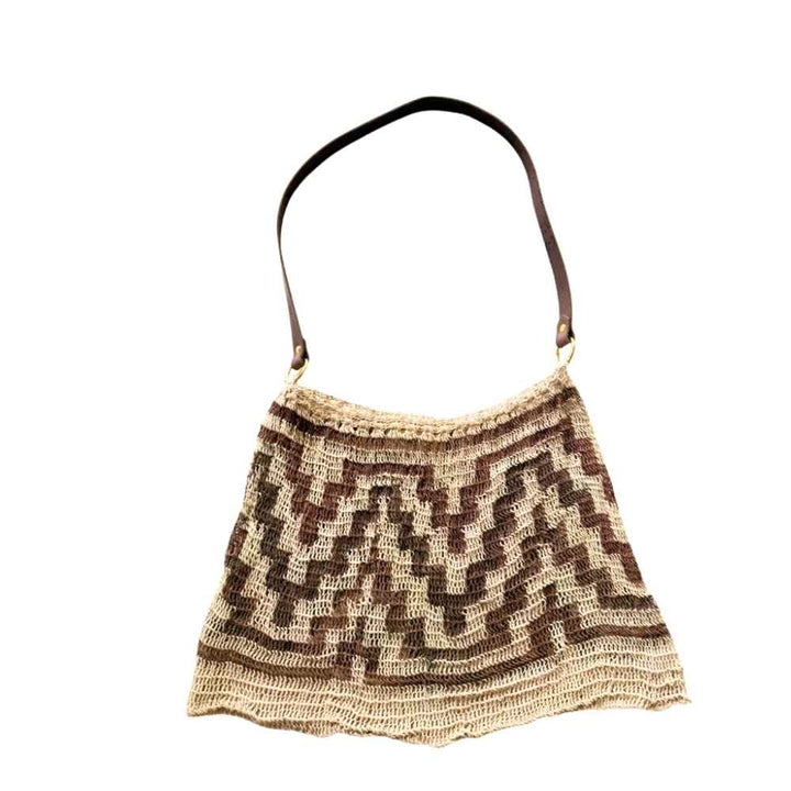 Leather Strap Kamanimbit Bilum L-12-12-25-19