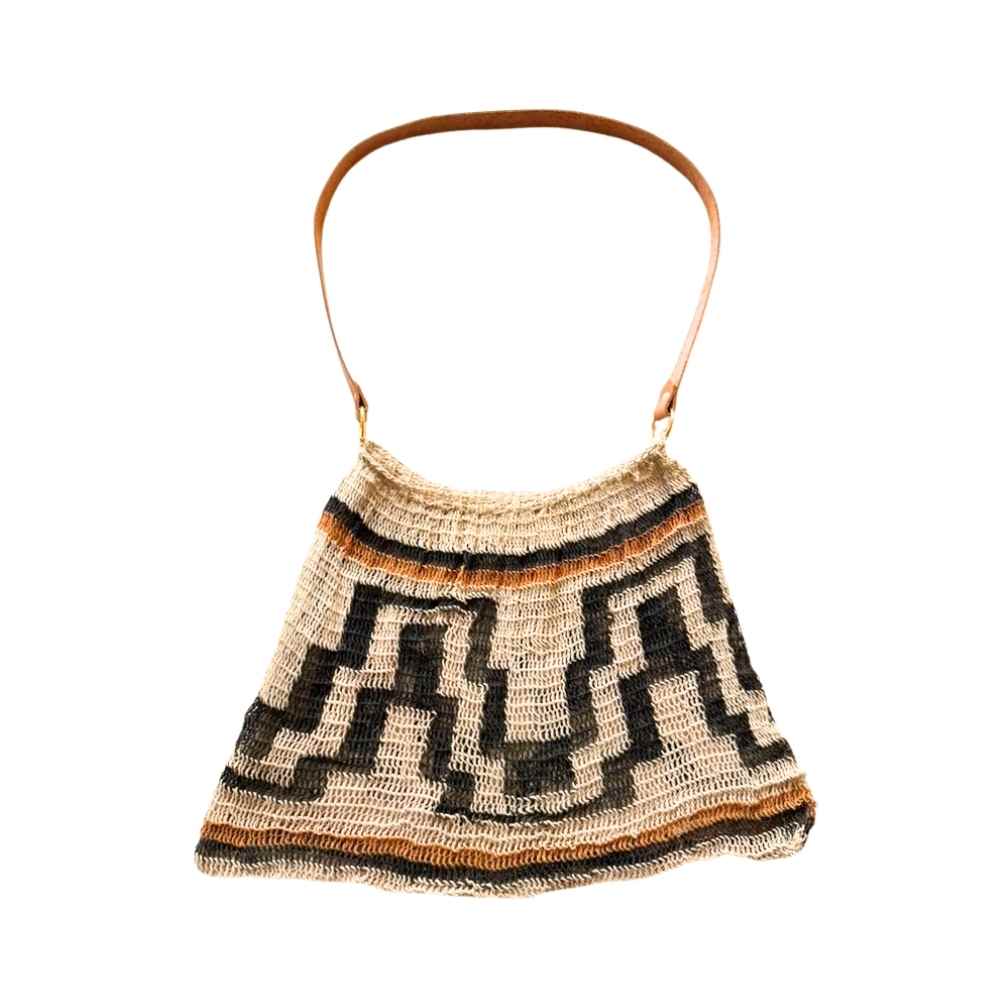 Leather Strap Kamanimbit Bilum L-12-12-25-13