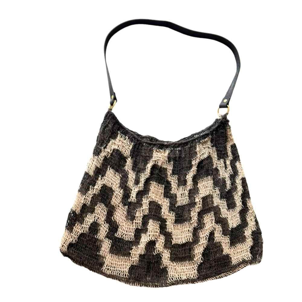 Leather Strap Kamanimbit Bilum L-12-12-25-10