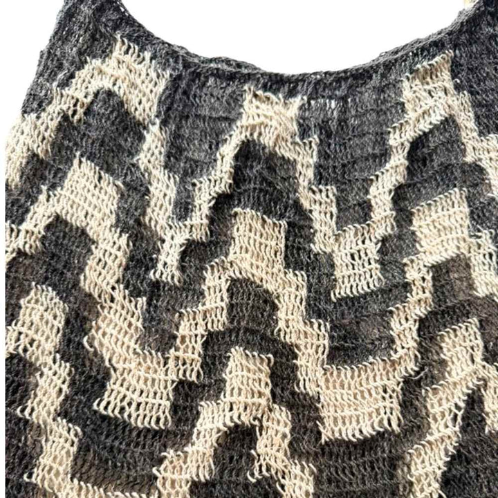 Leather Strap Kamanimbit Bilum L-12-12-25-10